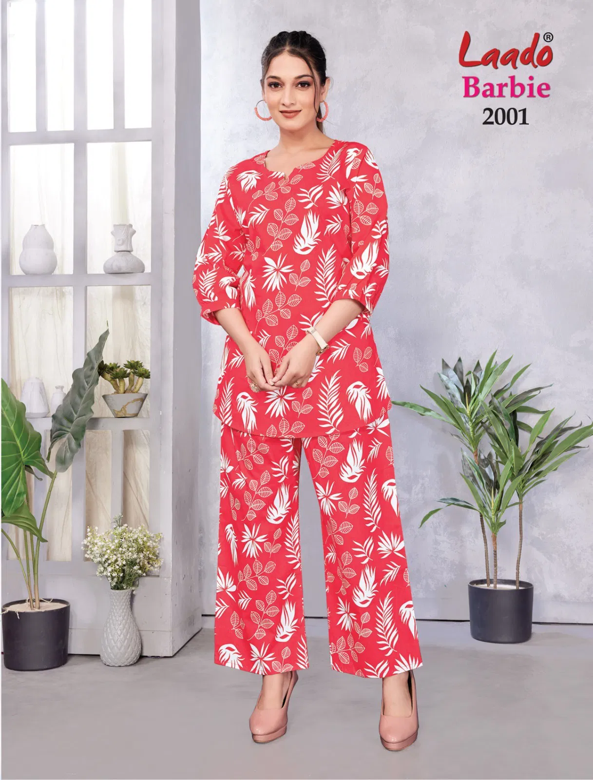 Barbie Vol 2 By Laado Cotton Printed Ladies Co Ord Set Exporters In India